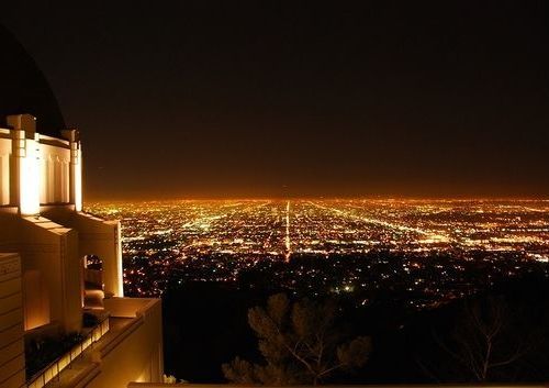 グリフィス天文台夜景ツアー（ステーキディナー付き）